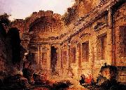 Robert Henri Interior of the Temple of Diana at Nimes
